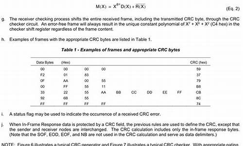 crc检验源码_crc校验源码