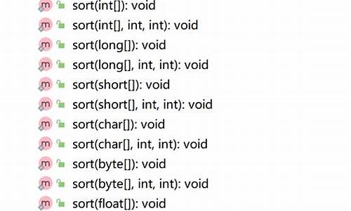 javasort排序源码_java sort排序原理