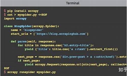scrapy框架源码_scrapy框架原理