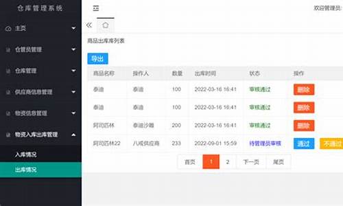 web仓库管理系统源码_基于web仓库管理系统源码