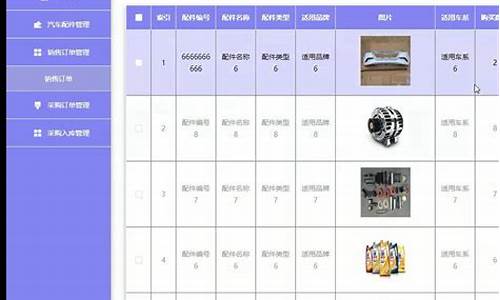 web配件管理系统源码_配件系统管理软件