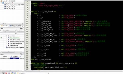 串口vhdl源码_vhdl串口通信代码