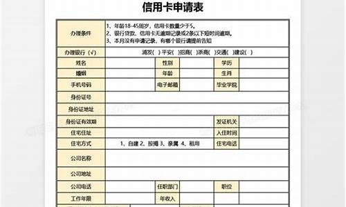 信用卡申请模板源码_信用卡申请模板源码是什么