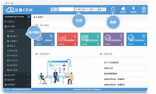 客CRM客服管理云控源码_云客crm系统