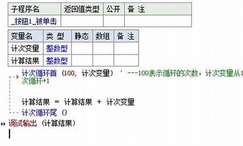 易语言循环源码_易语言最快的易语言循语循环代码