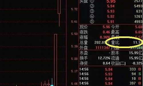 盘中量比公式源码_盘中量比怎么看