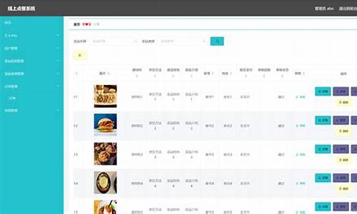 线上点餐系统源码是什么_在线点餐系统源码