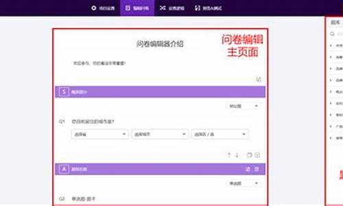 问卷编辑源码_问卷编辑源码怎么做